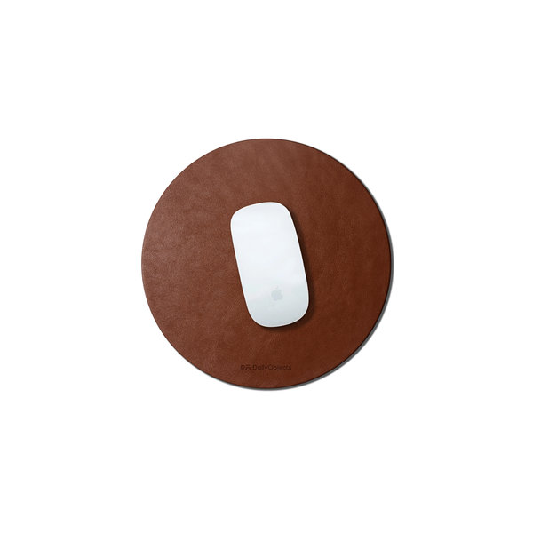 

Orb Vegan Leather Mouse Pad (Tan)