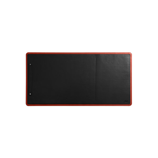 

Red-Black Dart Organiser Desk Mat (r2)