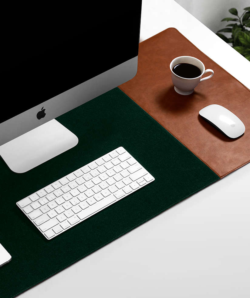 Turf 2.0 Felt Desk Mat Mouse Pad - (Green) Buy At DailyObjects
