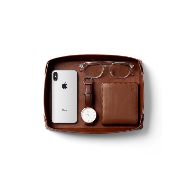 

Valet Vegan Leather Tray (Tan)