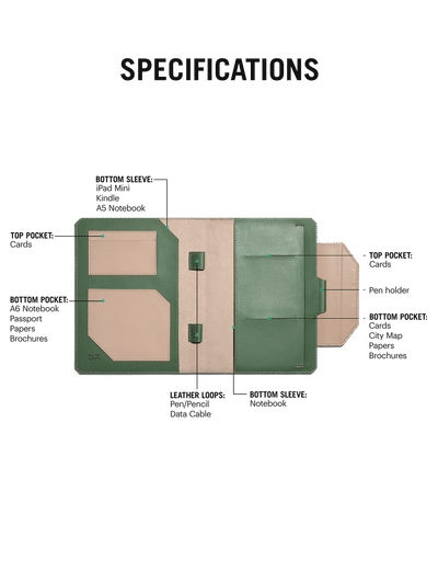 Hunter Green Array Planner & Organiser DailyObjects Hunter Green Array Planner & Organiser DailyObjects