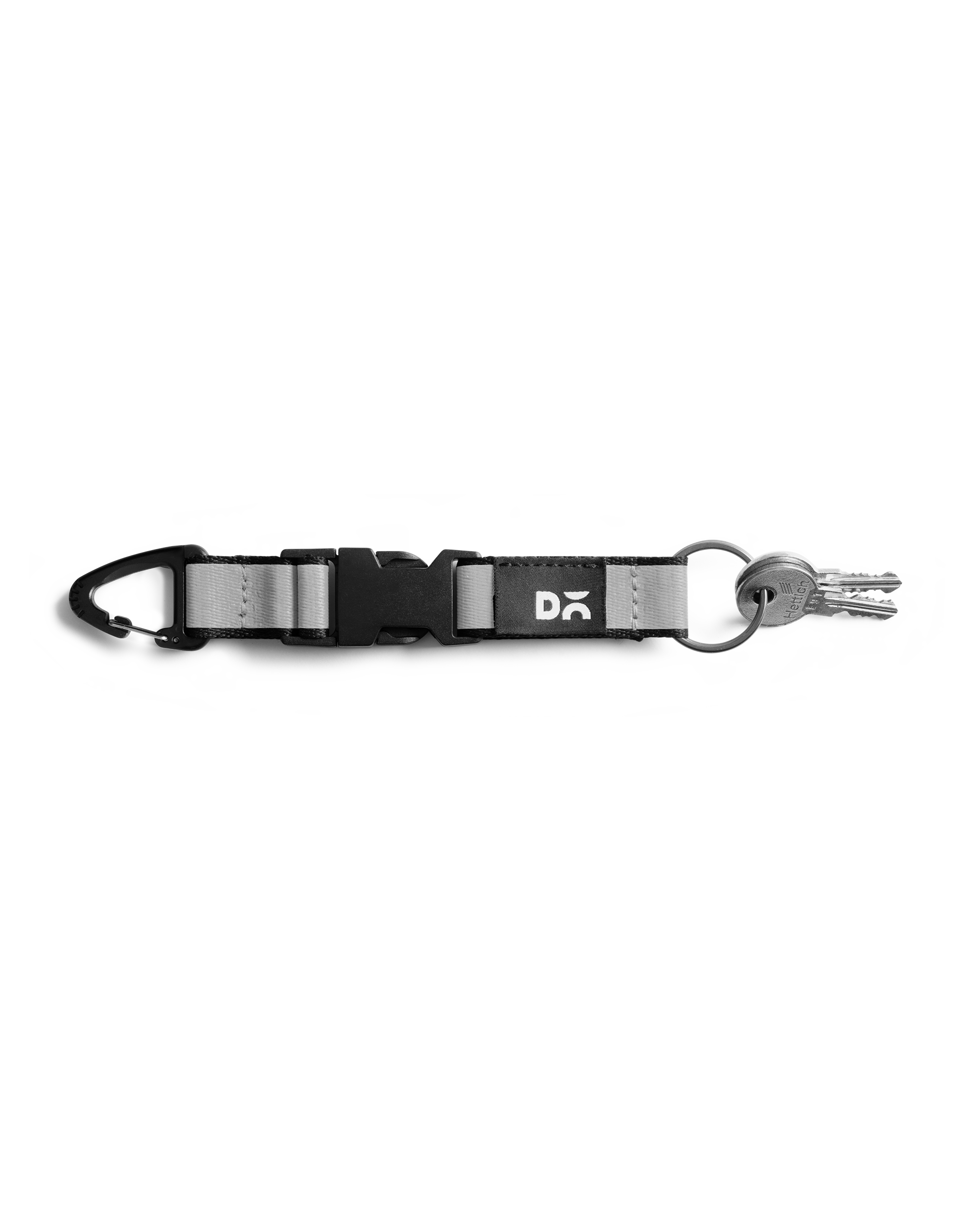 Light Grey Flint Keychain