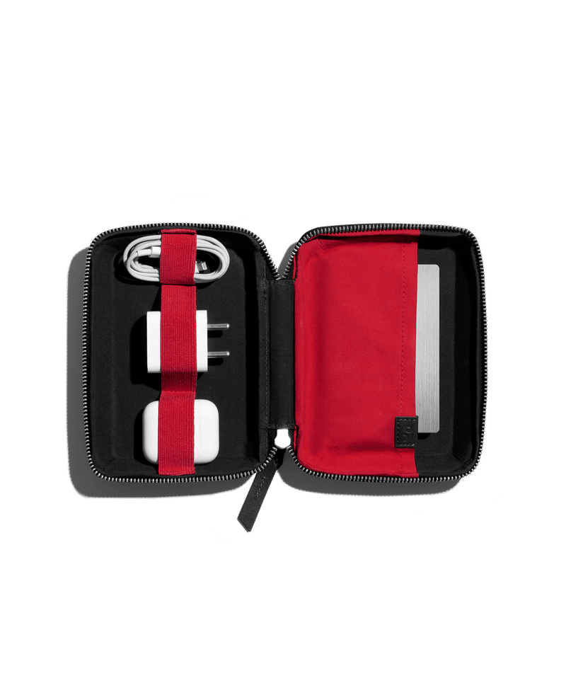 Marshal Mini Tech Kit Organiser - Leatherite - Black