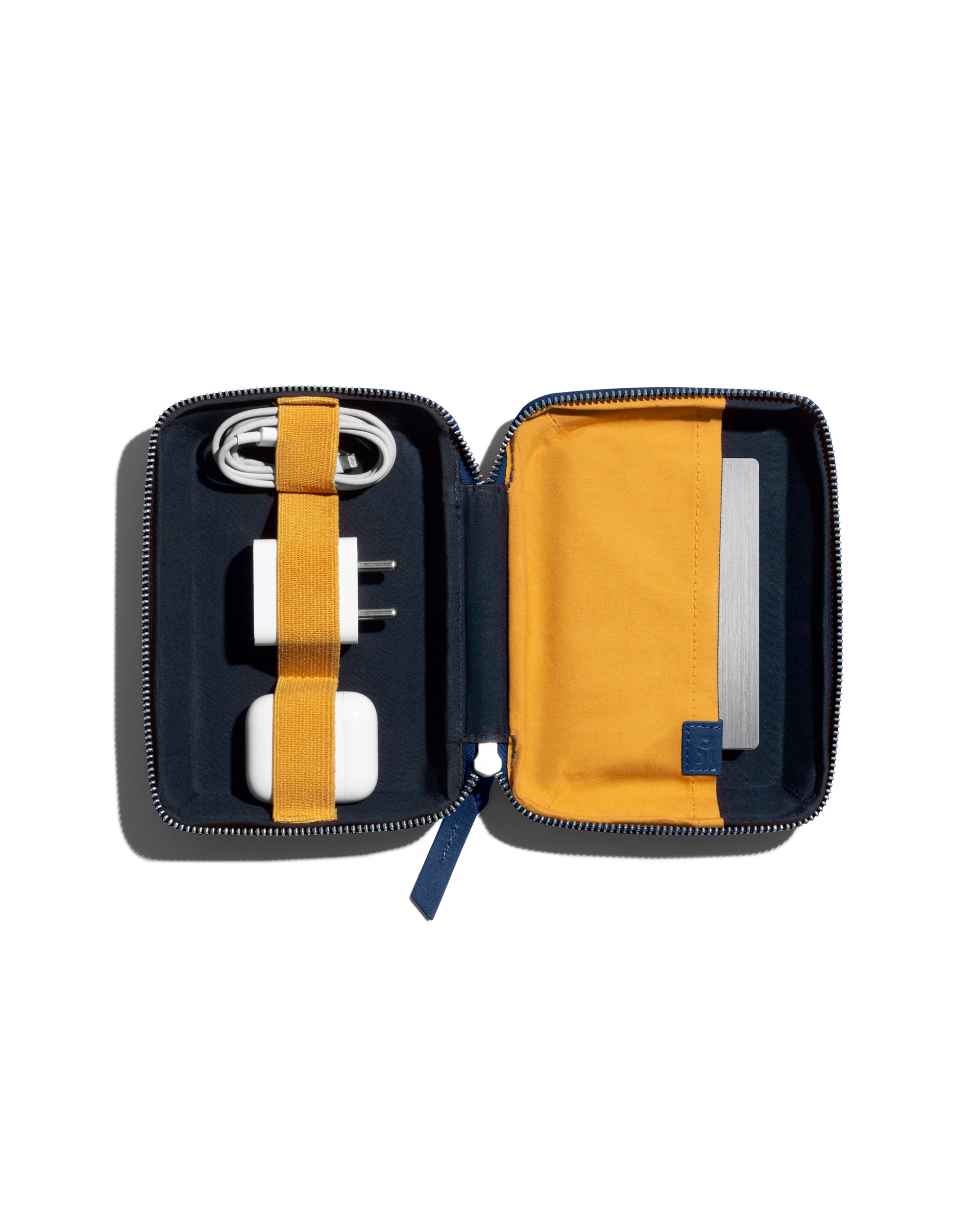 Marshal Mini Tech Kit Organiser - Leatherite - Blue