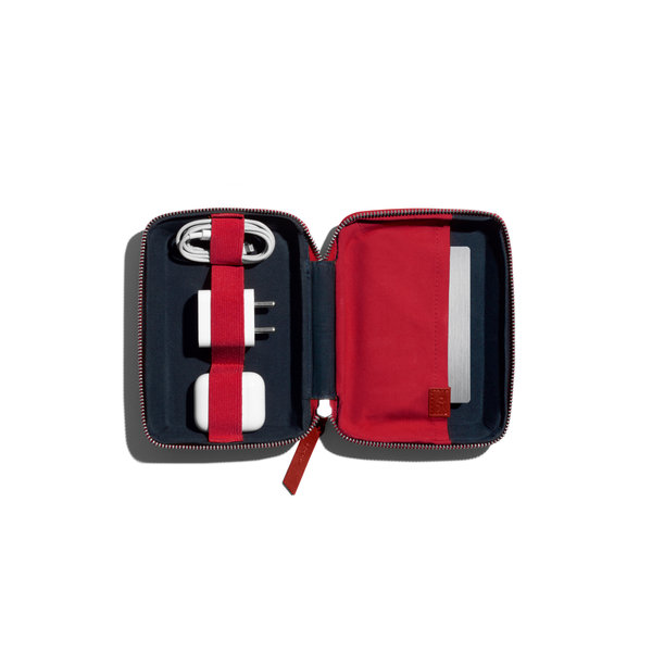 

Marshal Mini Tech Kit Organiser - Leatherite - Red