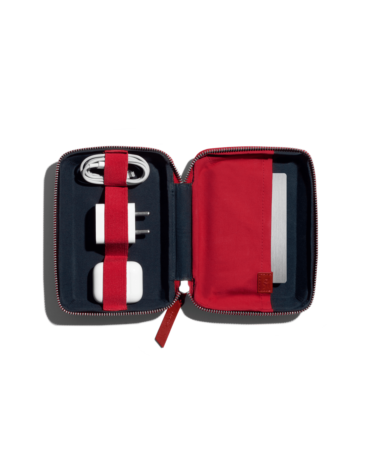 Marshal Mini Tech Kit Organiser - Leatherite - Red