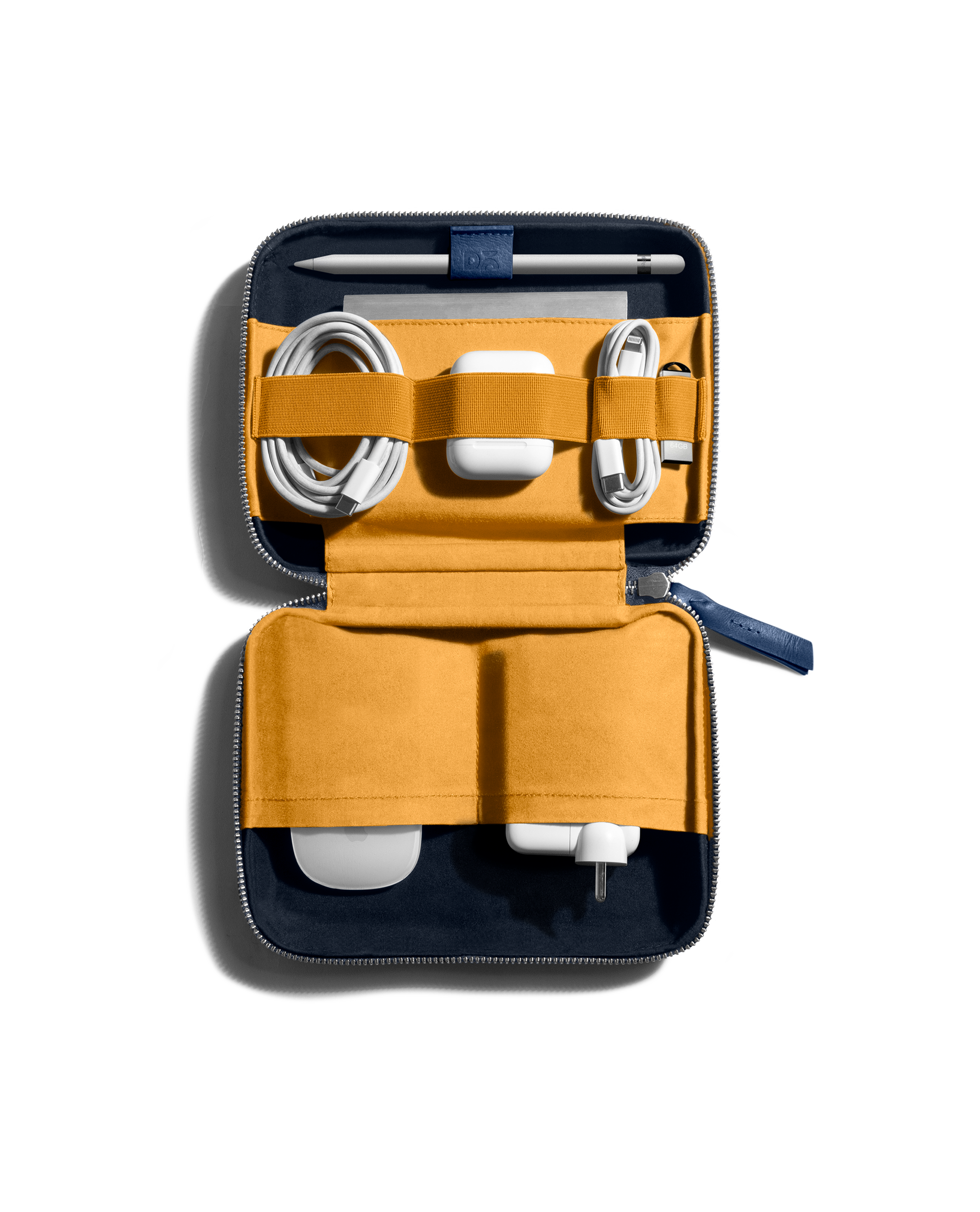 Marshal Tech Kit Organiser - Leatherite - Blue