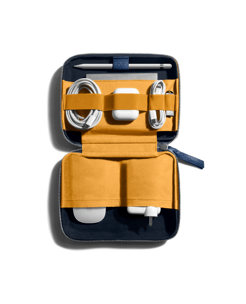 Marshal Tech Kit Organiser - Leatherite - Blue