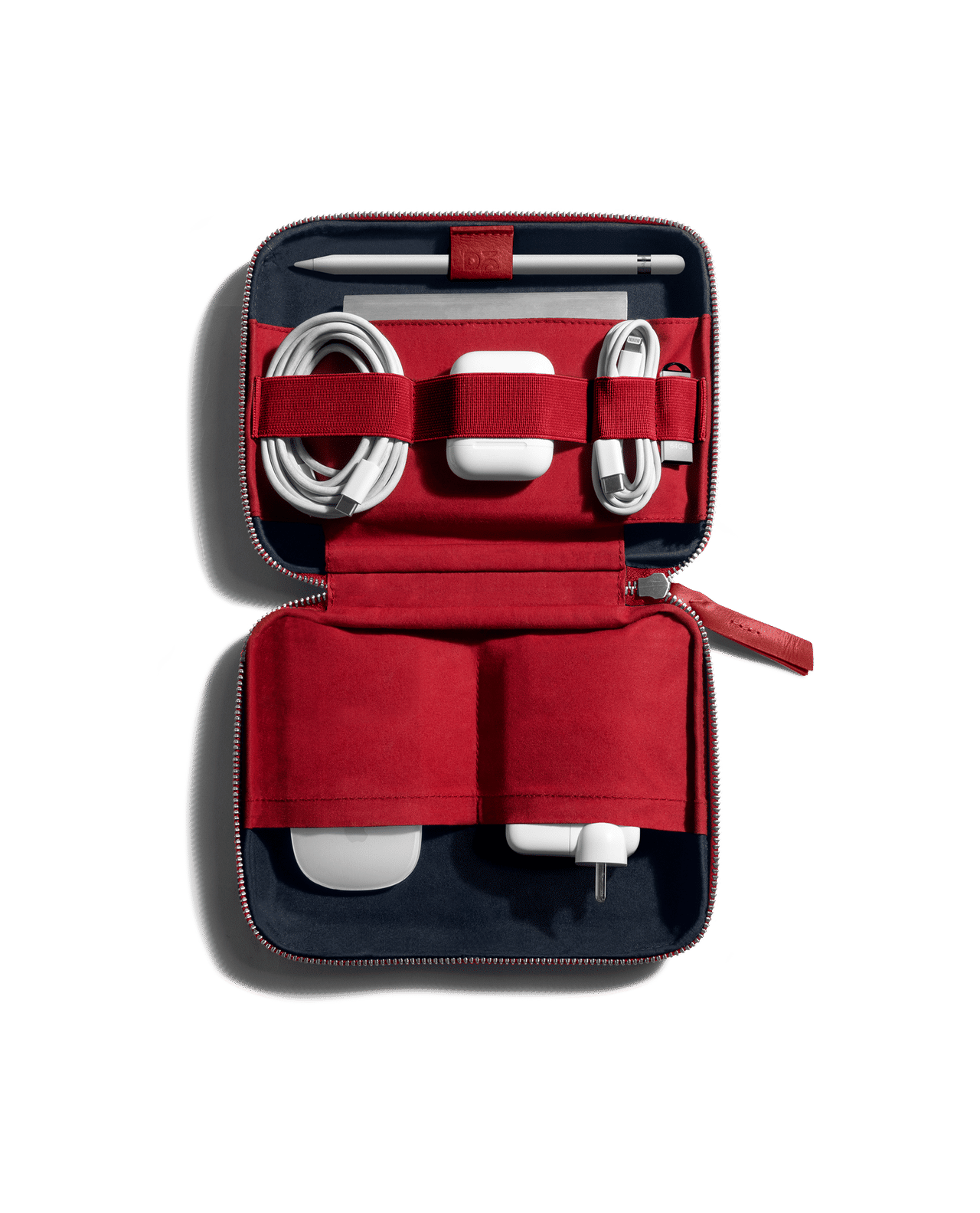 Marshal Tech Kit Organiser - Leatherite - Red