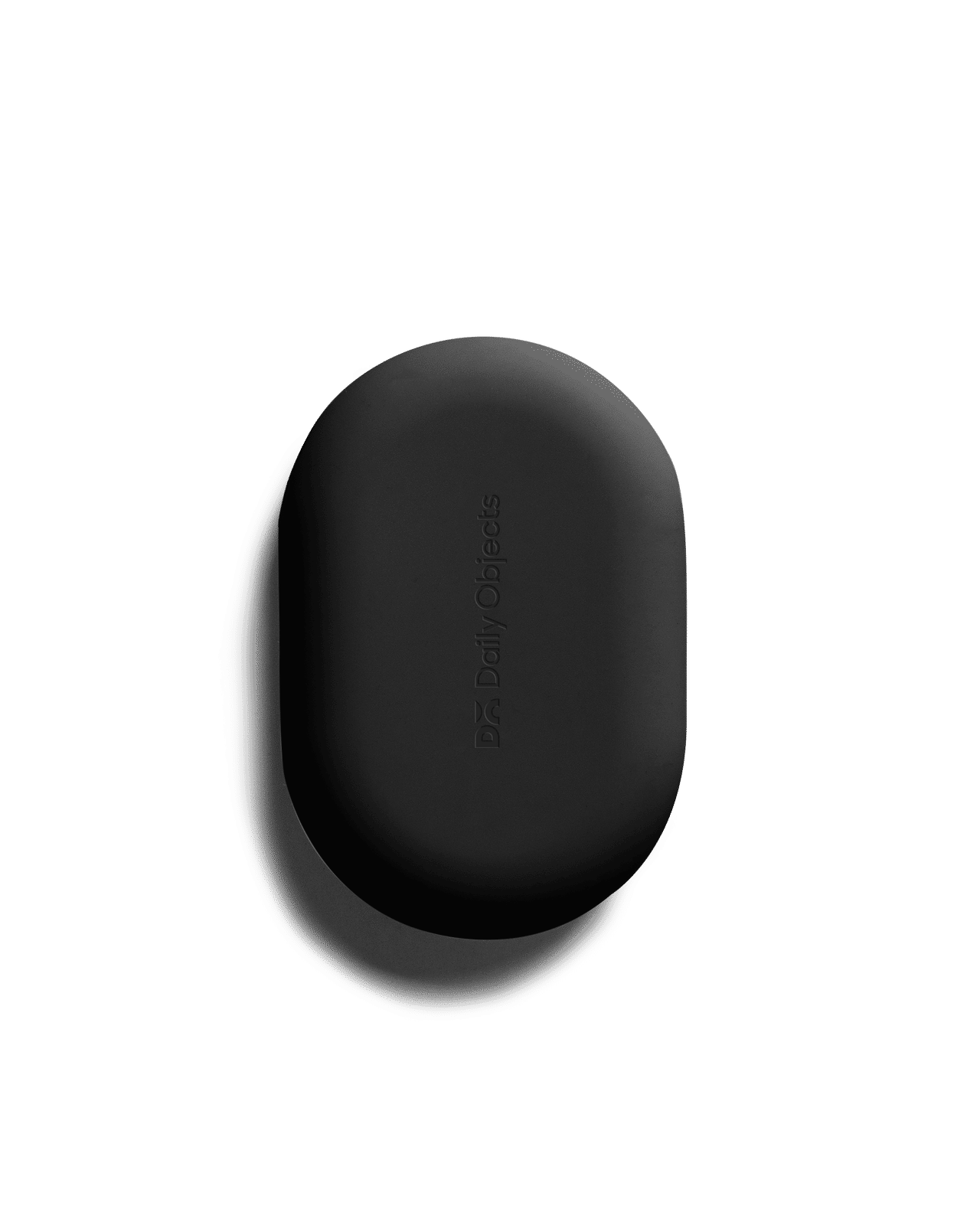 Oblong Earphones & Cable Pouch - Black