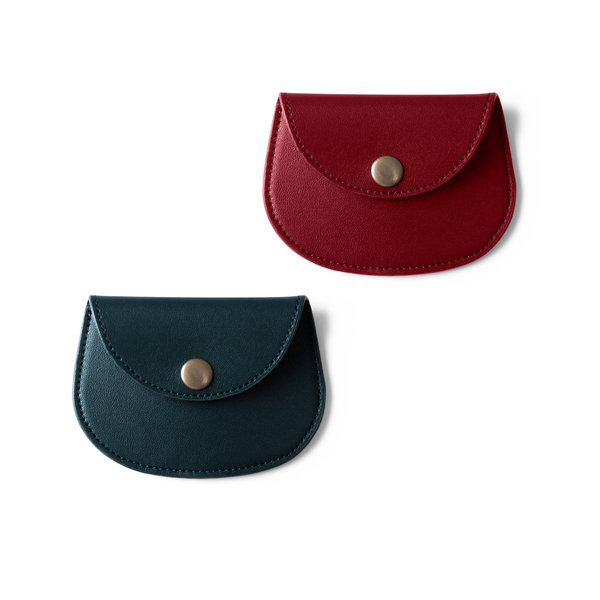 

Pellet Cable/Coin Wallet (Red & Green) - Set of 2