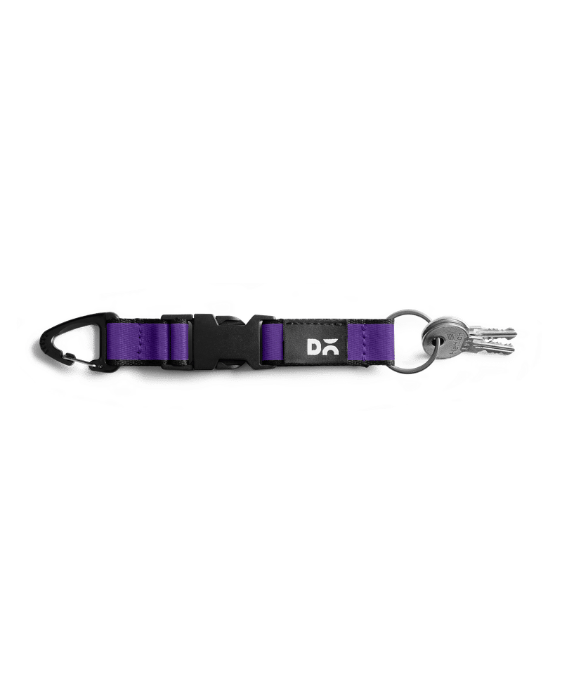 Purple Flint Keychain