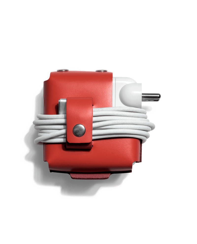 Red Convoy Leather Adapter Case (67W)
