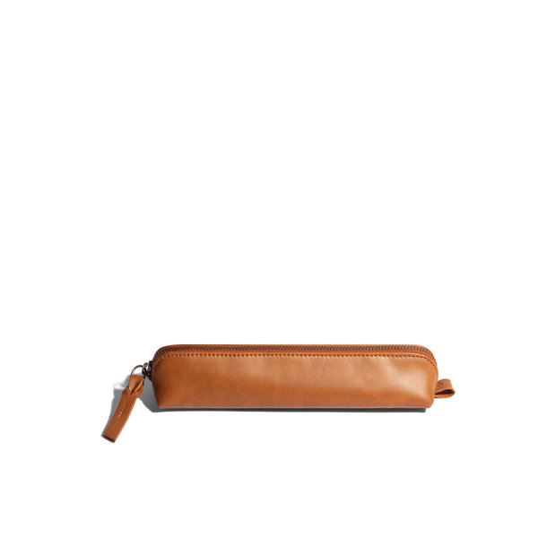 

Tan Vegan Leather Ambry Pouch