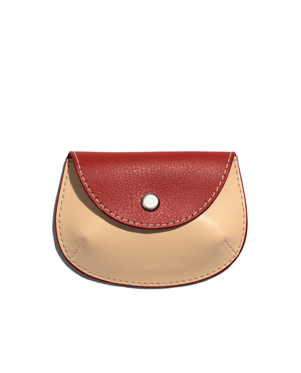 Terracotta Red Pellet Cable/Coin Wallet