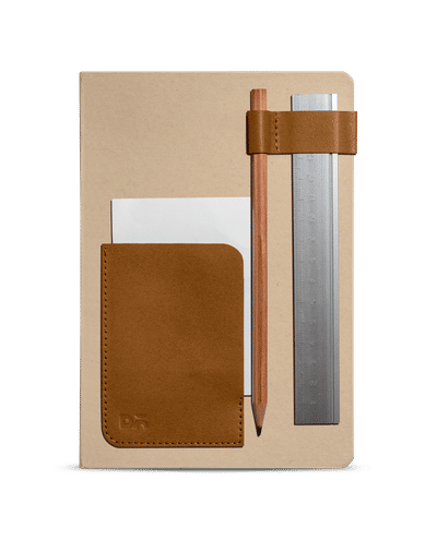 Beige Align A5 Hardcover Notebook 2.0
