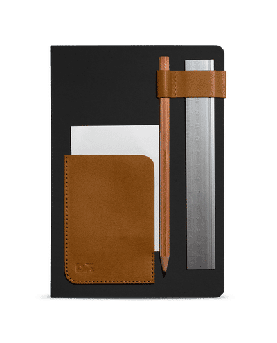 Black Align A5 Hardcover Notebook 2.0