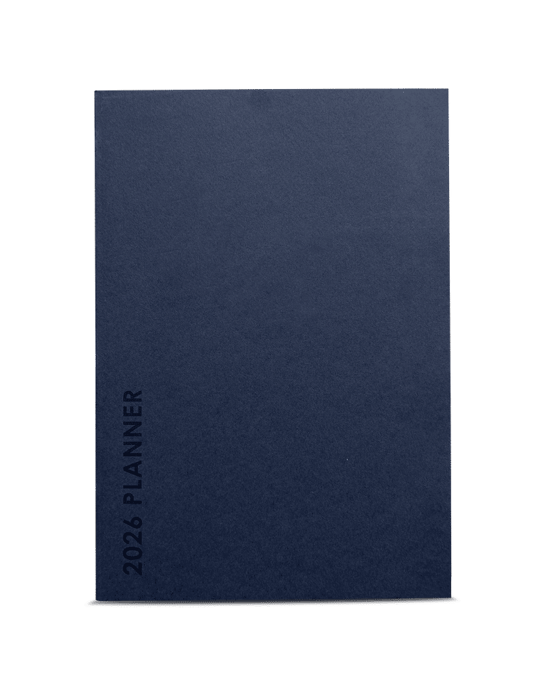 Space Blue Sort Weekly Planner