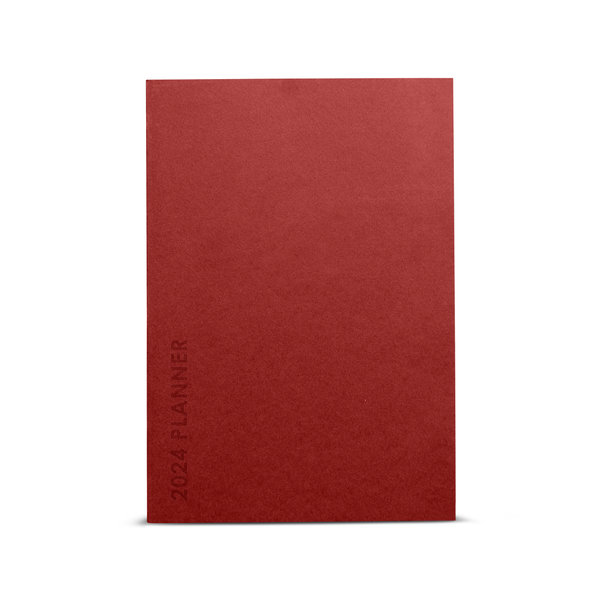 

Terracotta Red Sort Weekly Planner