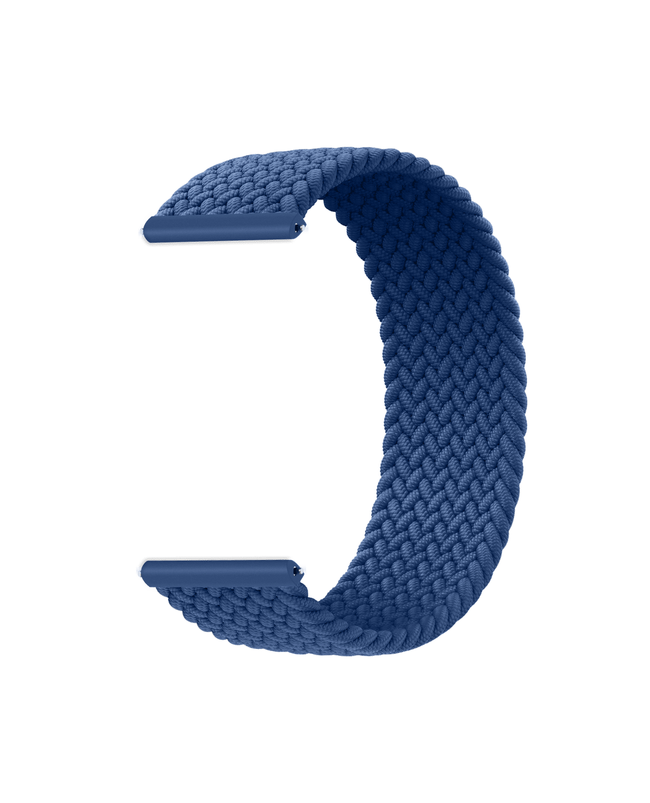 Atlantic Blue Braided Solo Loop Universal WatchBand for Samsung/OnePlus/Fitbit Smartwatches (22mm)