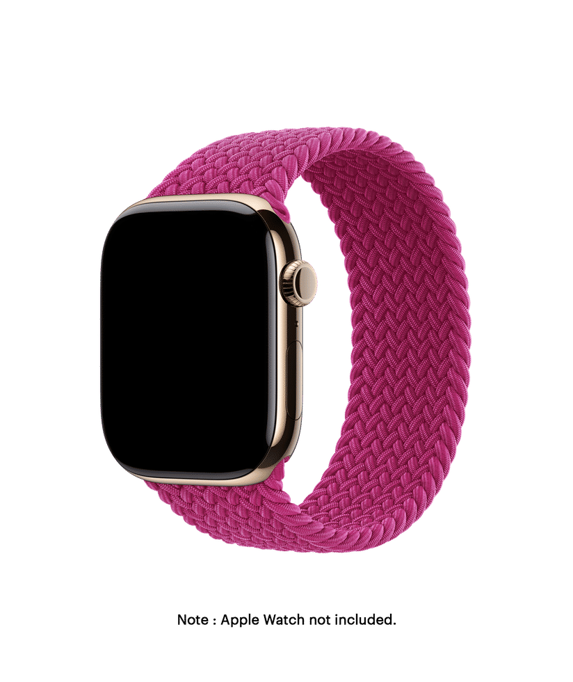 Pink Sand Is The Apple Sport Loop Band Waterproof Berry Braided