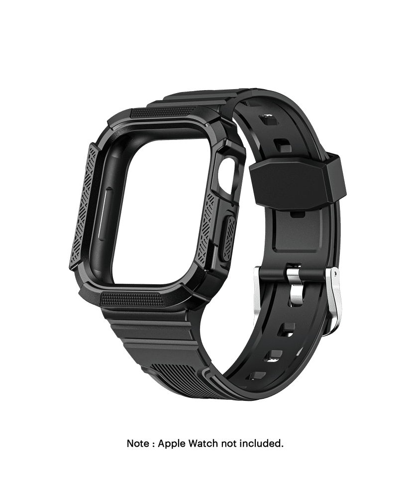 Apple watch band outlet and bumper