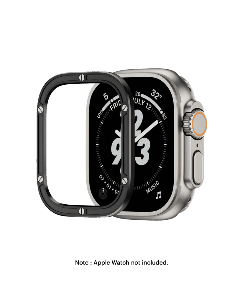Black Bound Screen Protector for Apple Watch Ultra Buy At DailyObjects