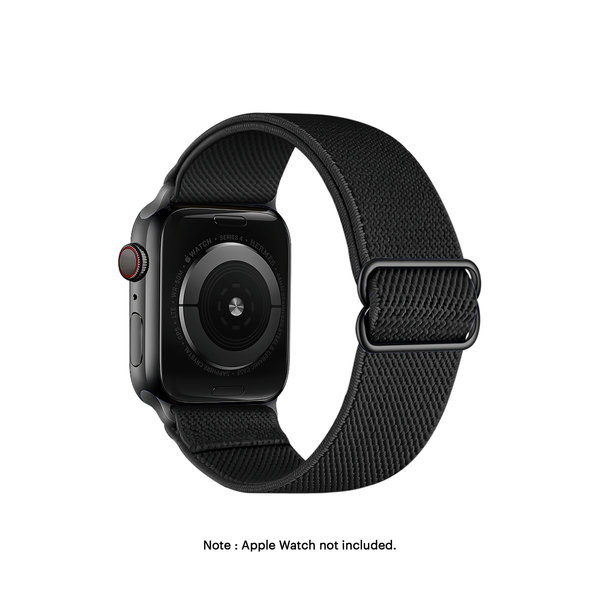 

Black Lite Nylon Elastic Apple WatchBand (38/40/41mm)