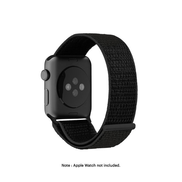 

Black Nylon Apple WatchBand (38/40/41mm)