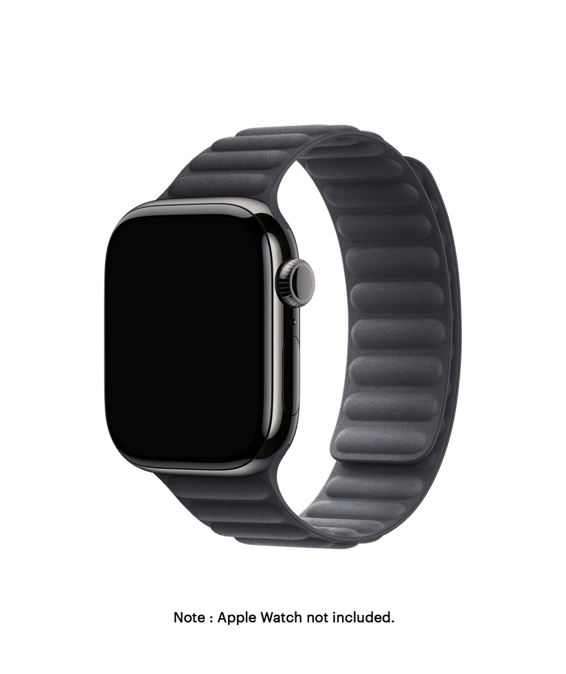 Black Poppy Magnetic Link Apple WatchBand (42/44/45/49mm) Buy At