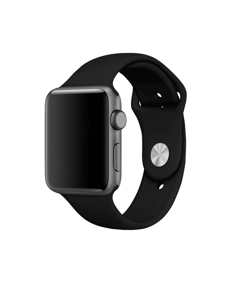 Silicone Apple Watch Band - 3 Piece SM/ML – GadgetWraps