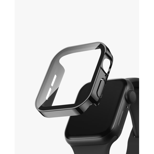 

Black Sleek Fit Apple Watch Series Case with Screen Protector (41mm)