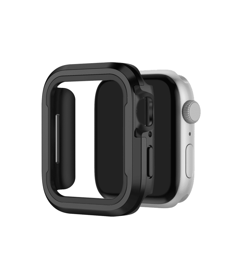 Black Tough Fit Apple Watch Series Case 45mm Buy At DailyObjects