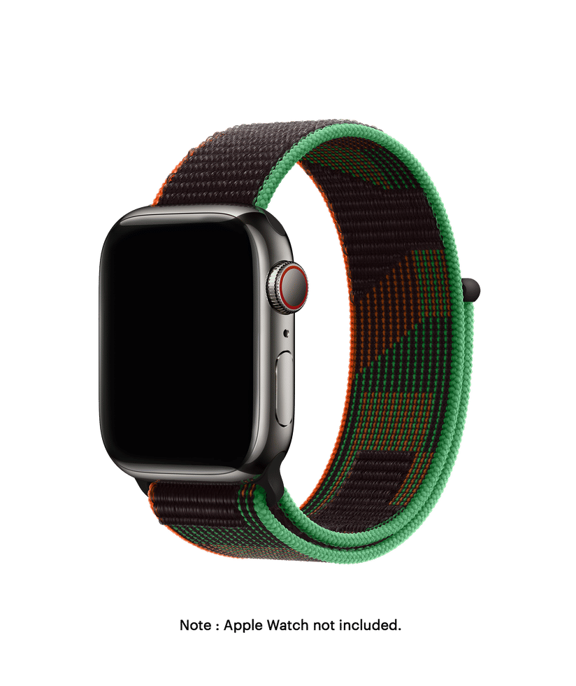 Iphone Apple Black Unity Watch 41mm Black Unity Braided Solo Loop