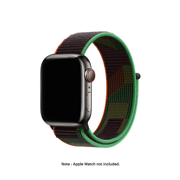 

Black Unity Nylon Loop Apple WatchBand (38/40/41mm)