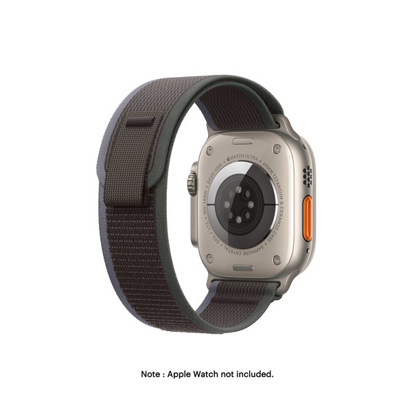 

Blue-Black Pull Tab Nylon Weave Apple WatchBand (42/44/45/49mm)