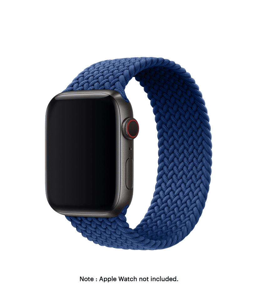 Apple watch cheap blue braided band