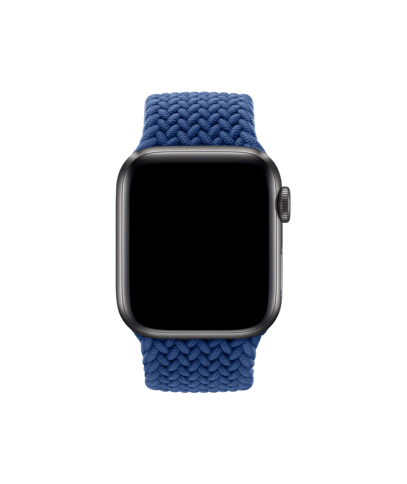 Blue Braided Solo Loop Apple WatchBand (42/44mm) Buy At DailyObjects
