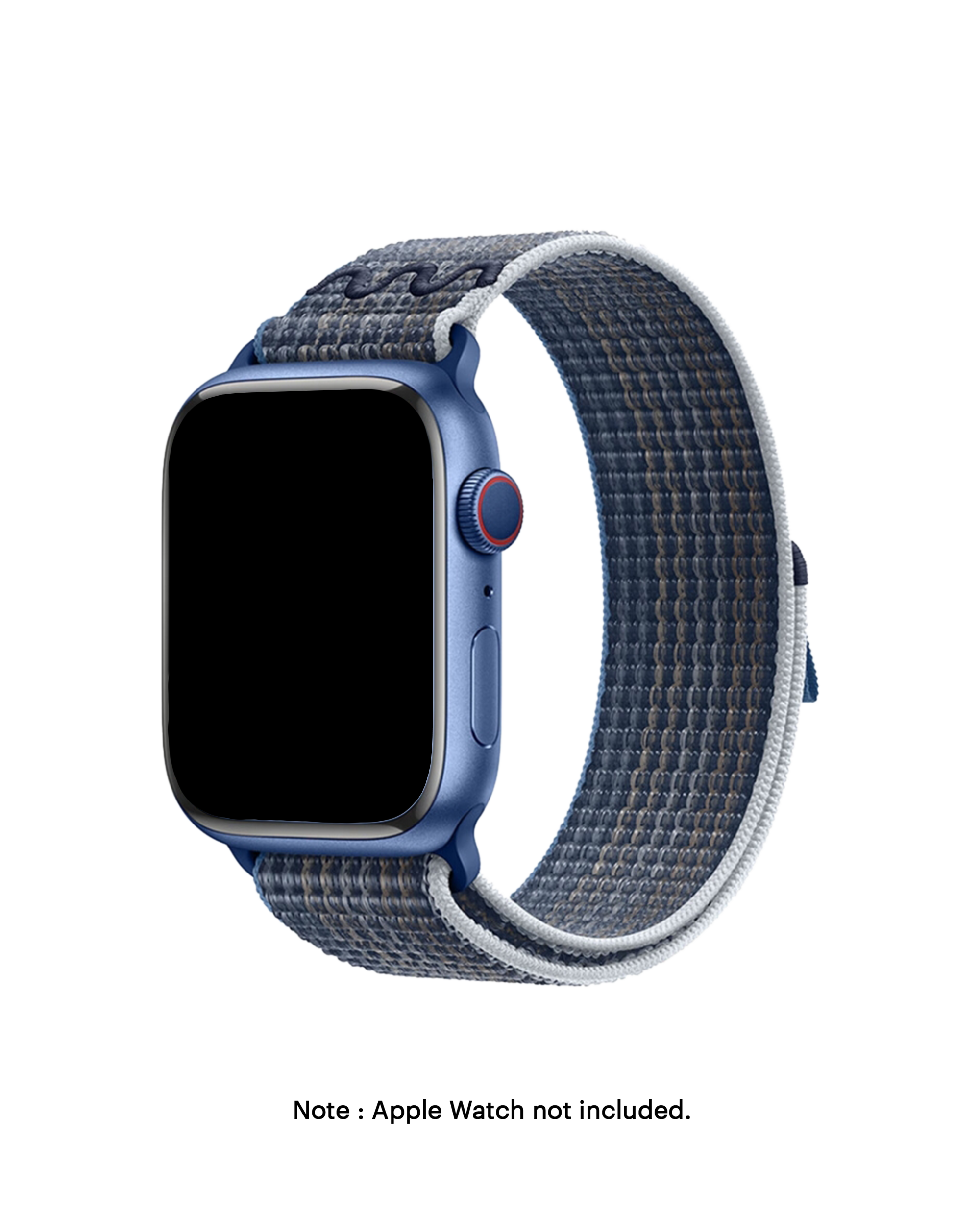 Blue-Grey Sports Loop Apple WatchBand (42/44/45/49mm) Buy At
