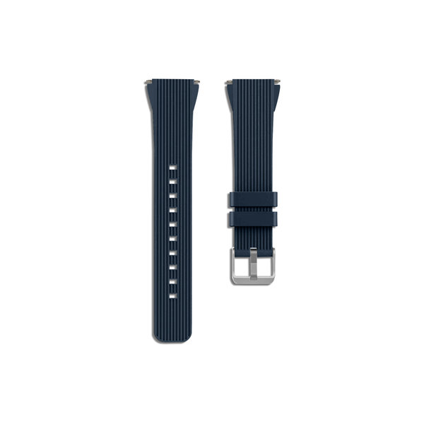 

Blue Silicone WatchBand for Samsung/OnePlus/Fitbit Smartwatches (20mm)