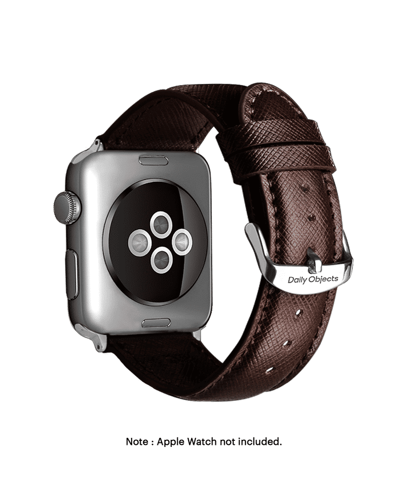 Saffiano leather sales apple watch band