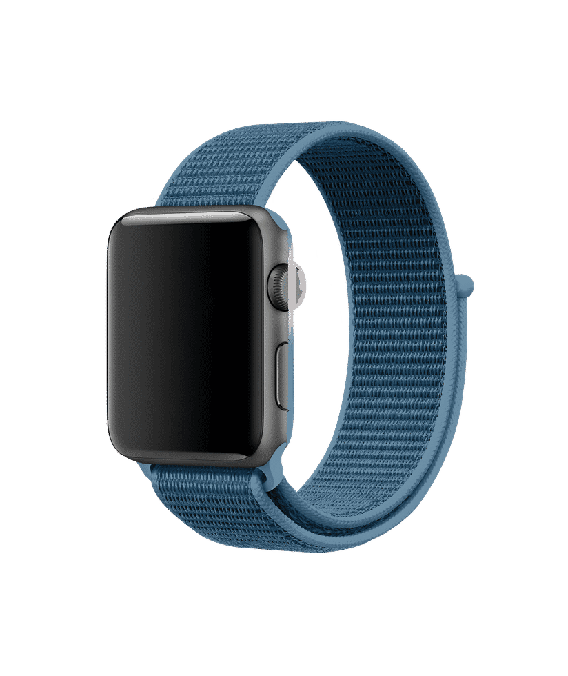 Cape Cod Blue Nylon Apple WatchBand 38 40mm Buy At DailyObjects