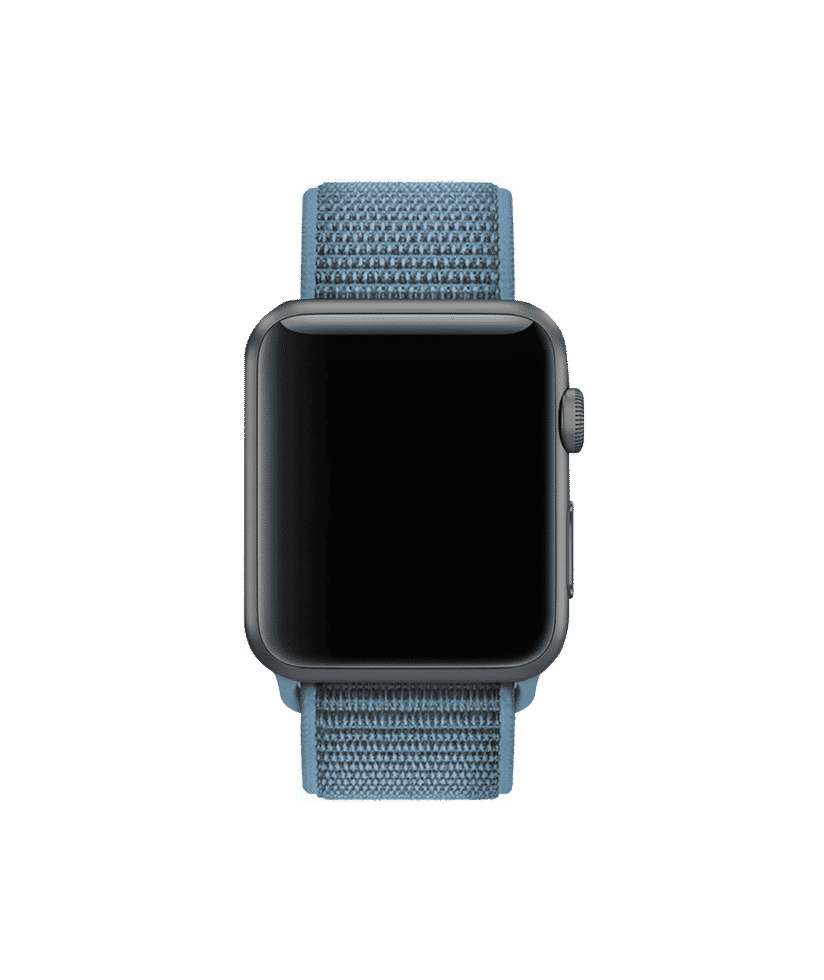 Cape Cod Blue Nylon Apple WatchBand 42 44mm Buy At DailyObjects