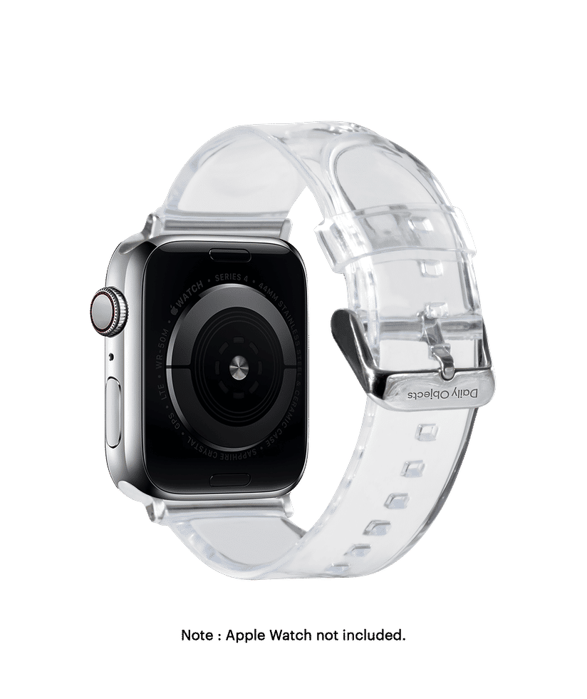 Clear apple watch band 44mm deals