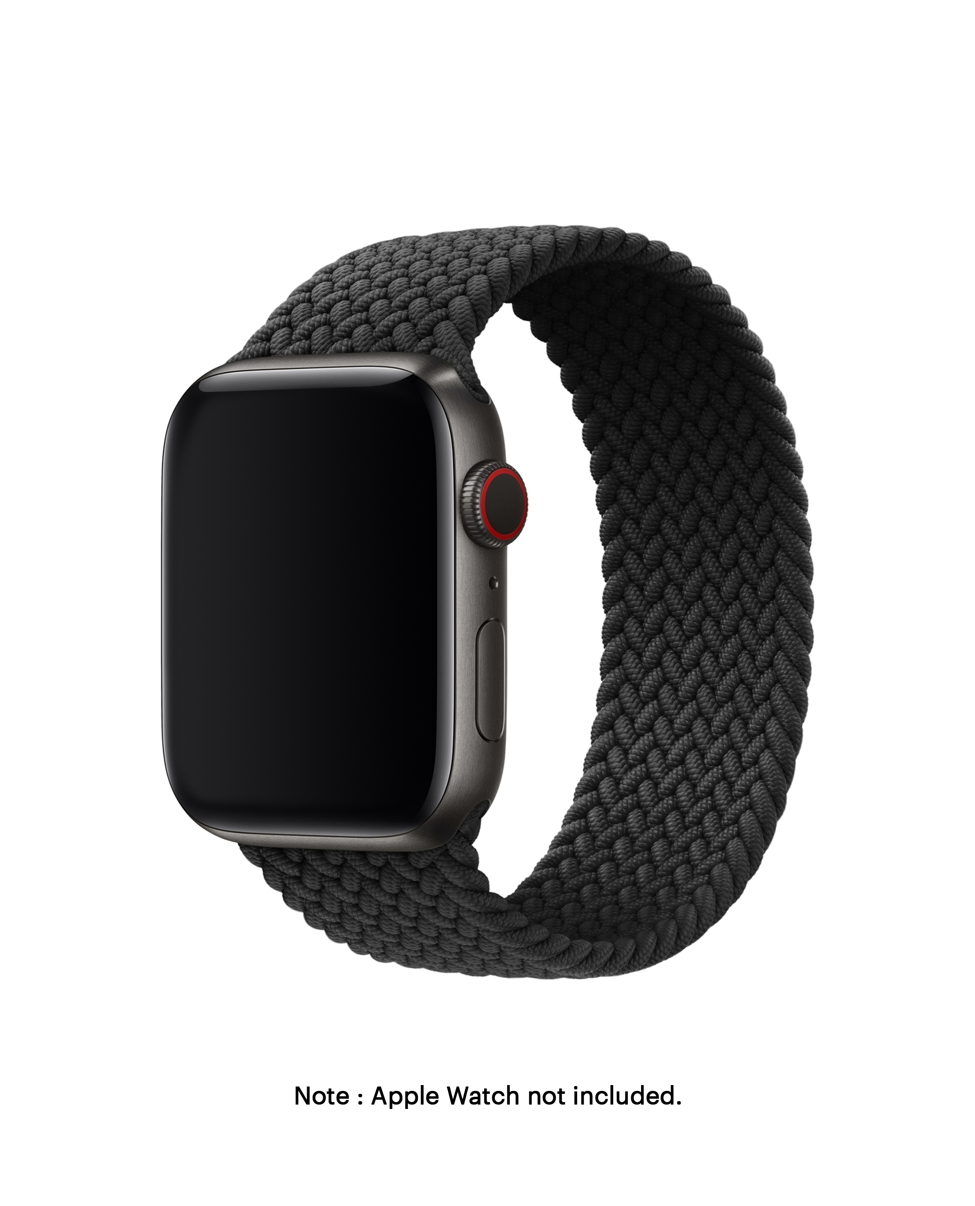 Charcoal Braided Solo Loop Apple WatchBand (42/44/45mm) Buy At