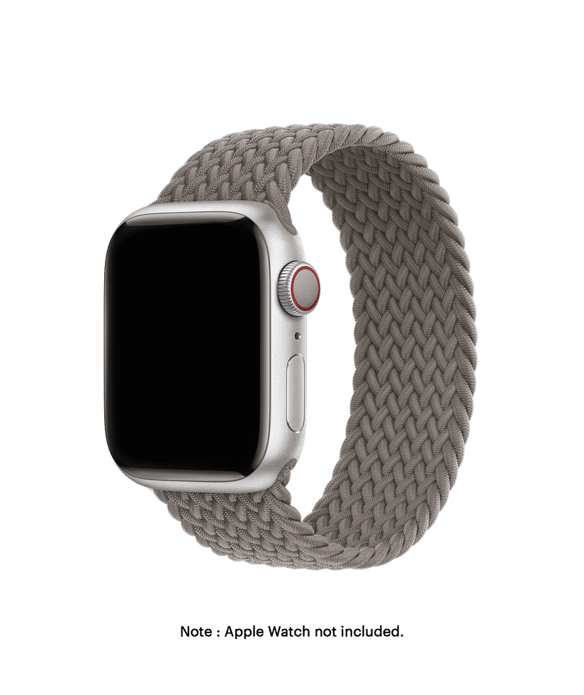 Clay Braided Solo Loop Apple WatchBand 38 40 41mm Buy At DailyObjects