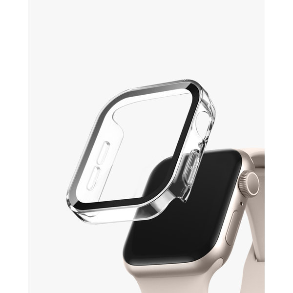 

Clear Sleek Fit Apple Watch Series Case with Screen Protector (44mm)