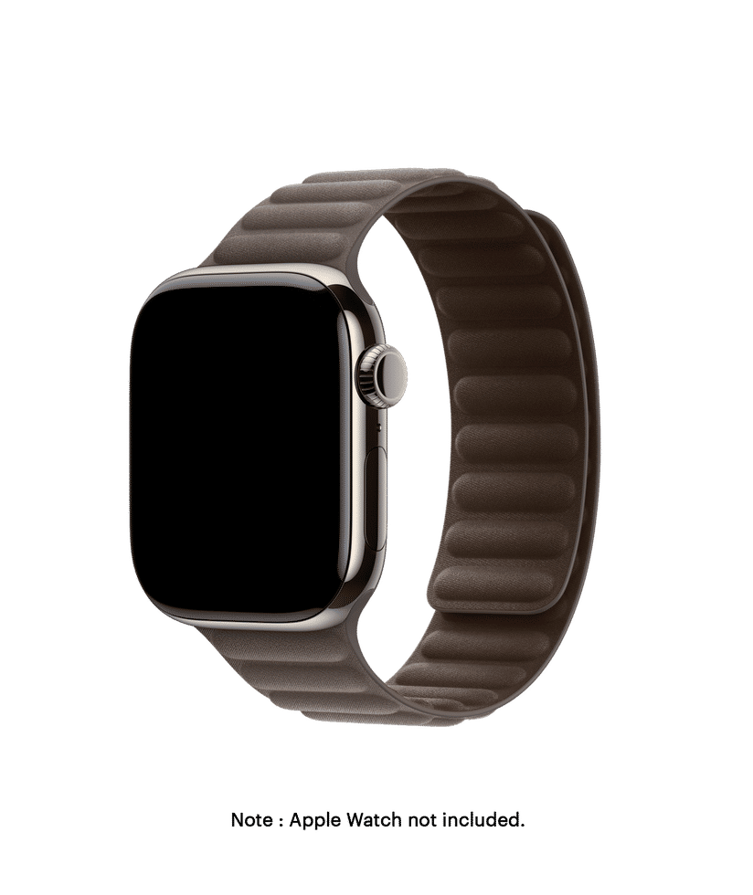 Dark Taupe Poppy Magnetic Link Apple WatchBand (38/40/41mm) Buy At