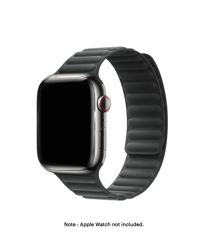 Evergreen Poppy Magnetic Link Apple WatchBand 38 40 41mm