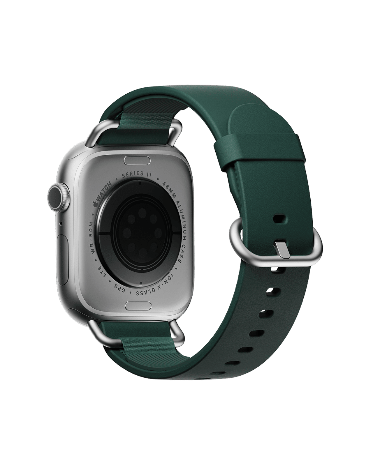 Forest Ellipse Leather Apple Watch Band (38/40/41mm)